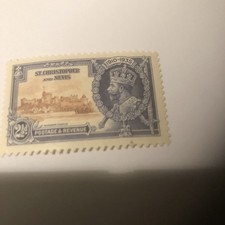 Commonwealth Omnibus 1935 King George V Silver Jubilee St Christopher  /Nevis