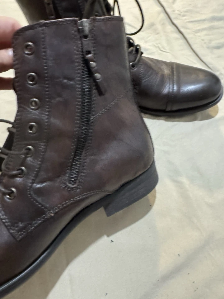 Botines Botas de Cuero Men's Leather Boots - Image 3 of 4