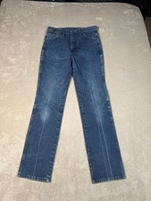 Vintage Wrangler 936den Slim Fit Cowboy Cut Jeans Size 30x34 Blue