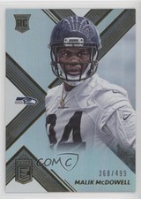 2017 Donruss Elite Rookies 368/499 Malik McDowell #138 1u6