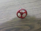 vintage marx willy jeep red steering wheel for parts