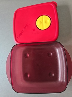 Tupper Mikrowellengeschirr Warm Up, Micro Cook, Mikroplus 14 cm x 16,5 cm 600 ml