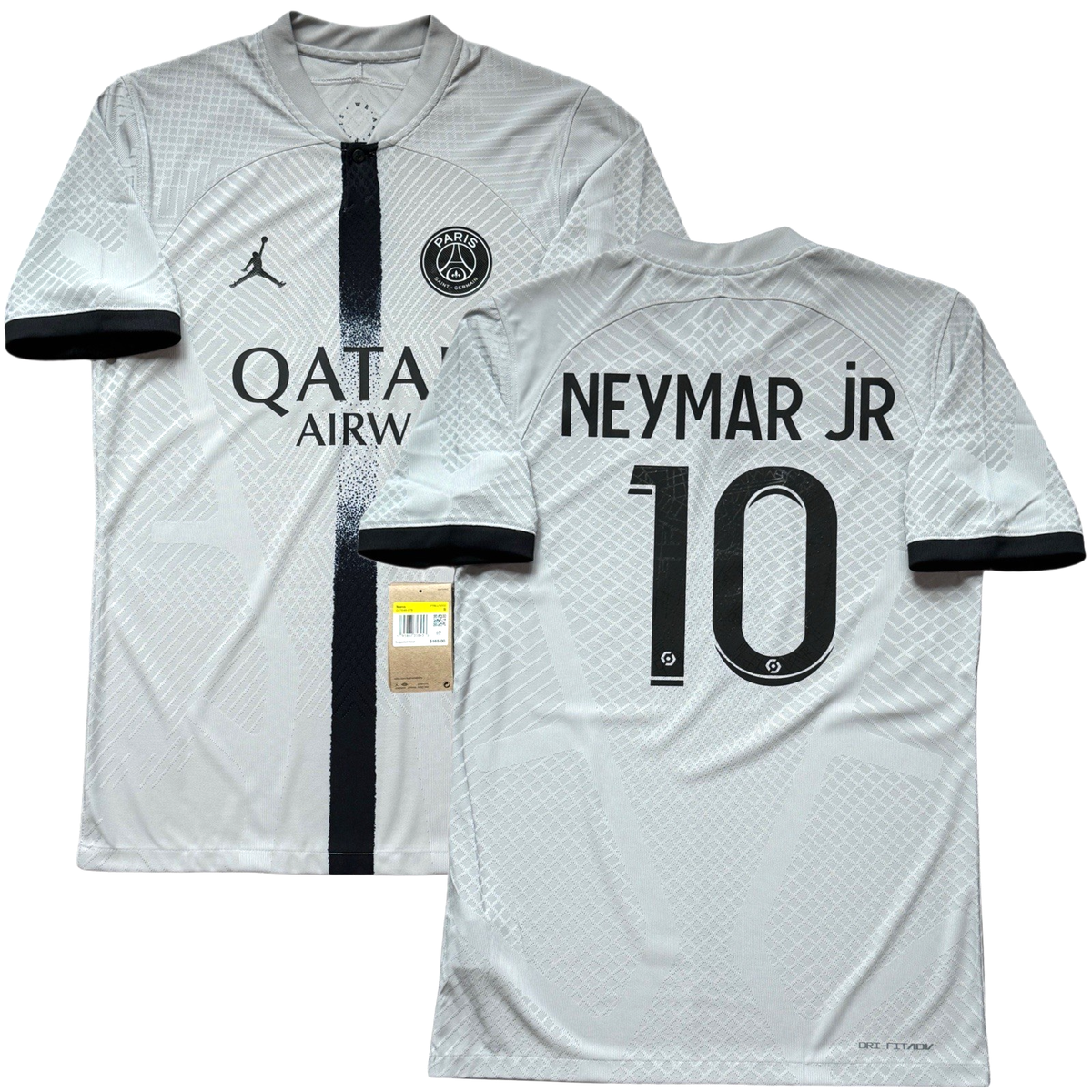 2022/23 PSG Authentic Away Jersey #10 Neymar Jr Small Jordan
