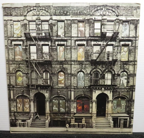 LED ZEPPELIN PHYSICAL GRAFFITI (VG) GEMA SSK-89400 LP VINYL RECORD