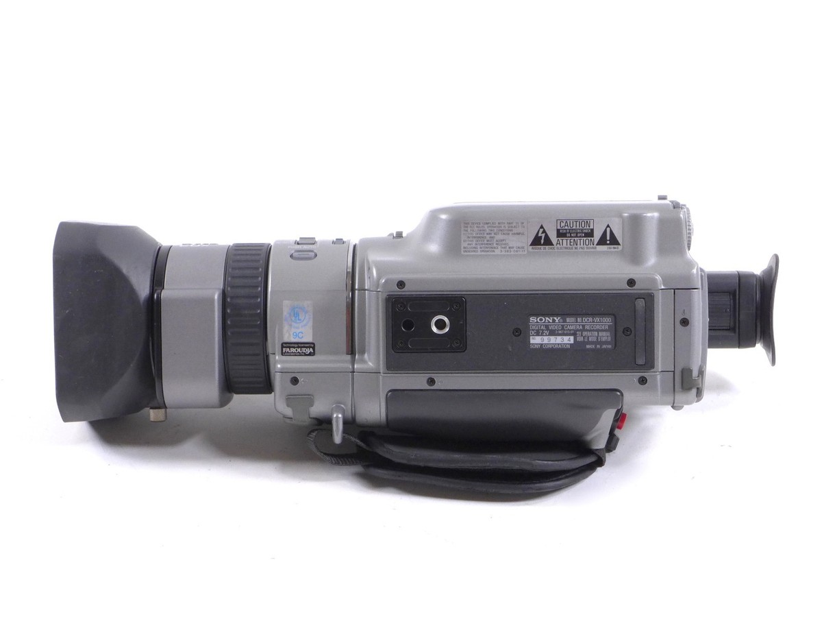 Sony DCR-VX1000 3CCD Mini DV Digital Video Camcorder NTSC USA