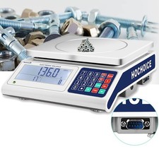 Industrial Counting Scale Gram Scales for Parts and Coins 66lb/0.00022lb-30kg...