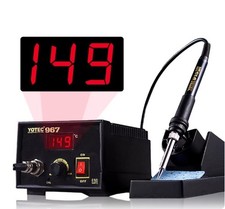 967 Digital Industrial-Grade Adjustable-Temperature Soldering Station 75W