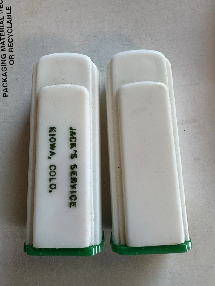 3 juegos de agitadores de sal y pimienta con bomba de gas Conoco Shell Phillips 66 años 40 Foto 4 de 4