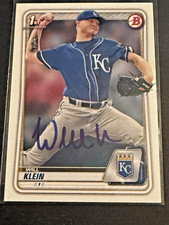 WILL KLEIN signed auto autographed 2020 1st Bowman Draft BD-157 GTP IP