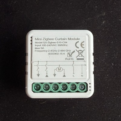 Tuya Zigbee 3.0 Mini Unterputz-Schaltmodul für Rolladen