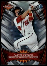 2019 Bowman Chrome #AFL-CK Carter Kieboom 2018 Arizona Fall League Fall-Stars