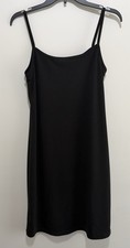 Giorgio Fiorlini Little Black Dress Medium Spaghetti Strap Y2K Babydoll Grunge