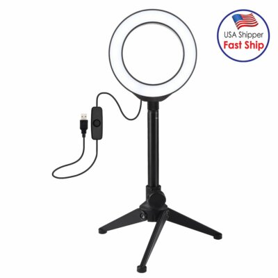 Selfie Ring Light  4.7'' 12cm with USB for Live Stream/Makeup LED Camera