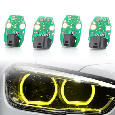 4x LED DRL Modul Gelb für BMW 1er F20 F21 63117428425 2015-2019