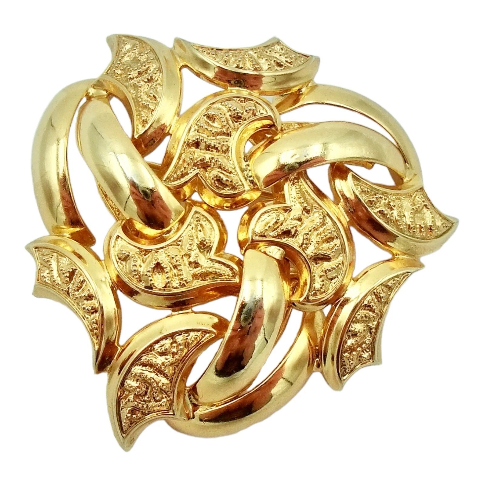 Broche ancienne signée Grosse Allemagne 1971 broche dorée Henkel & Grosse Dior bijou