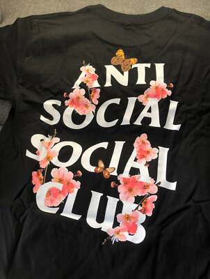 Brand New Anti Social Social Club ASSC KKOCH Flower Floral Tee T