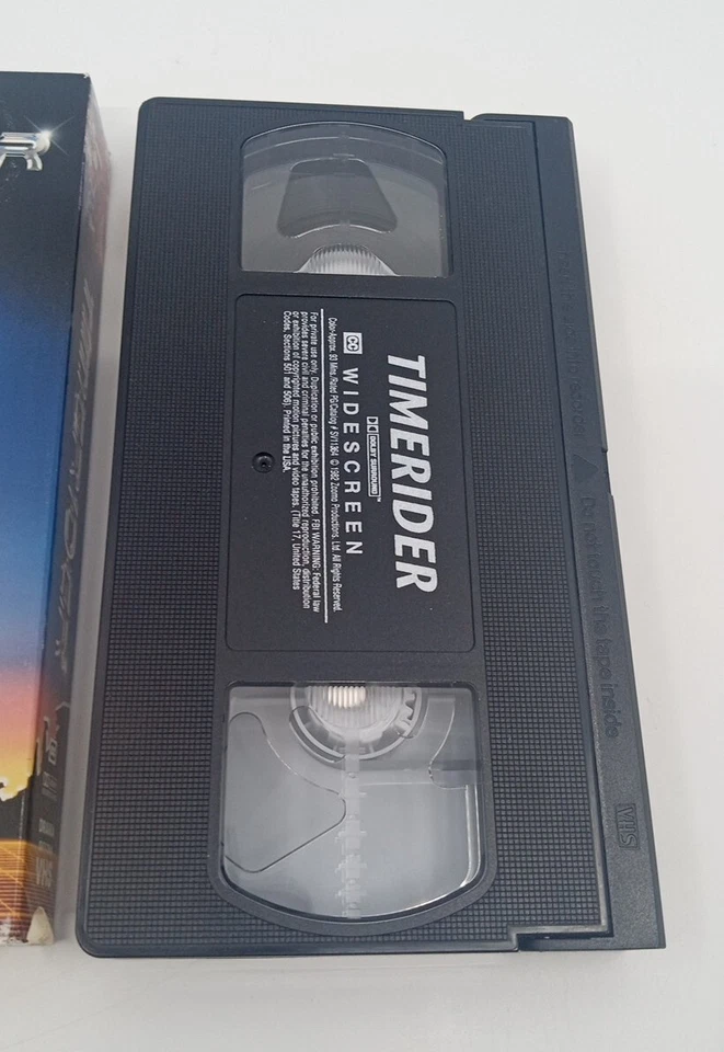 Timerider Adventure Lyle Swan - Widescreen VHS Tape - Fred Ward Cult- Rare - Image 4 of 4