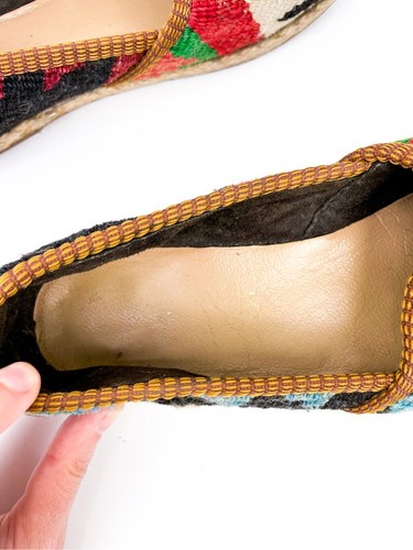 Artemis Design Co Women’s Turkish Kilim Loafer One of a Kind! Size 38 or 7 - Picture 6 of 7