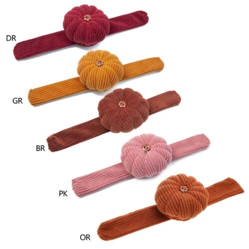Pumpkin Needle Wrist Pin Cushion Elastic Strap Pincushions DIY Craft Sewing Tool - Picture 1 of 13
