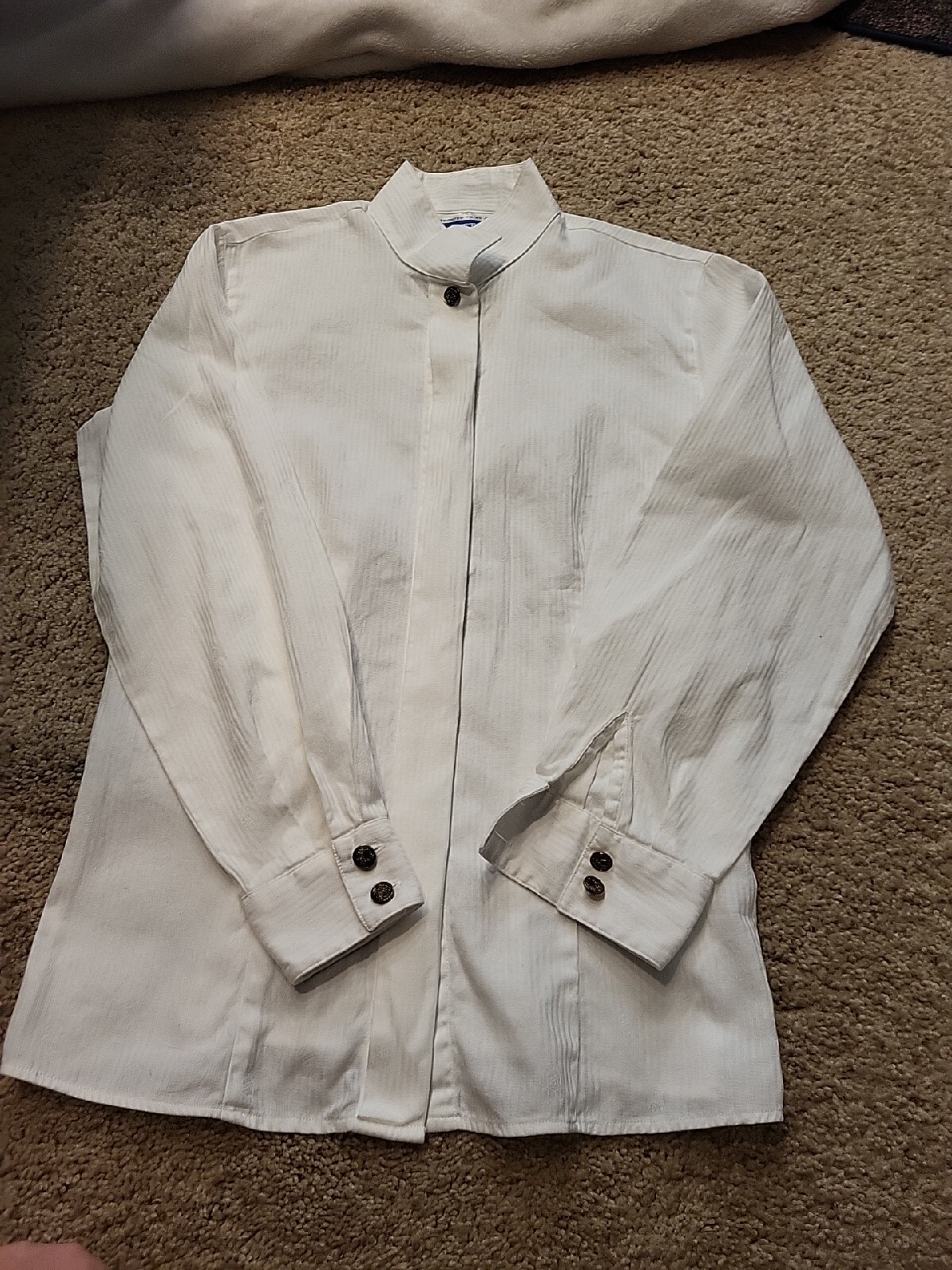 pendleton womens button down long sleeve shirt Wh… - image 1