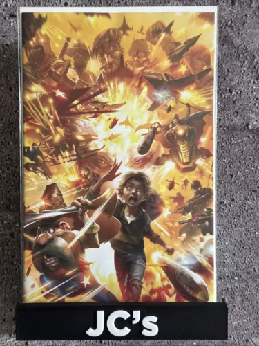 UNCANNY VALLEY #1 CVR-K FRANCESCO MATTINA EXCLUSIVE VIRGIN VARIANT BOOM! 2024