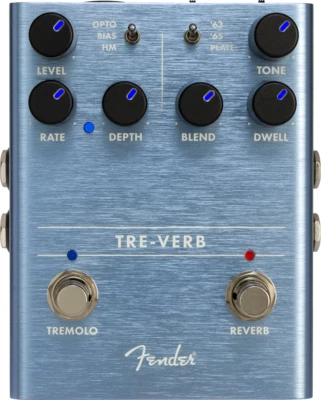 Fender Tre-Verb Digital Reverb/Tremolo Pedal 0234541000 - Image 1 of 4