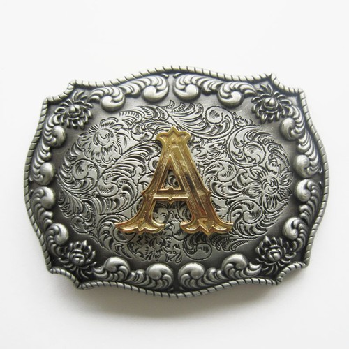 Hebilla de cinturón para letras vaquero vaquera estilo vintage también stock en los EE. UU. - Imagen 13 de 42