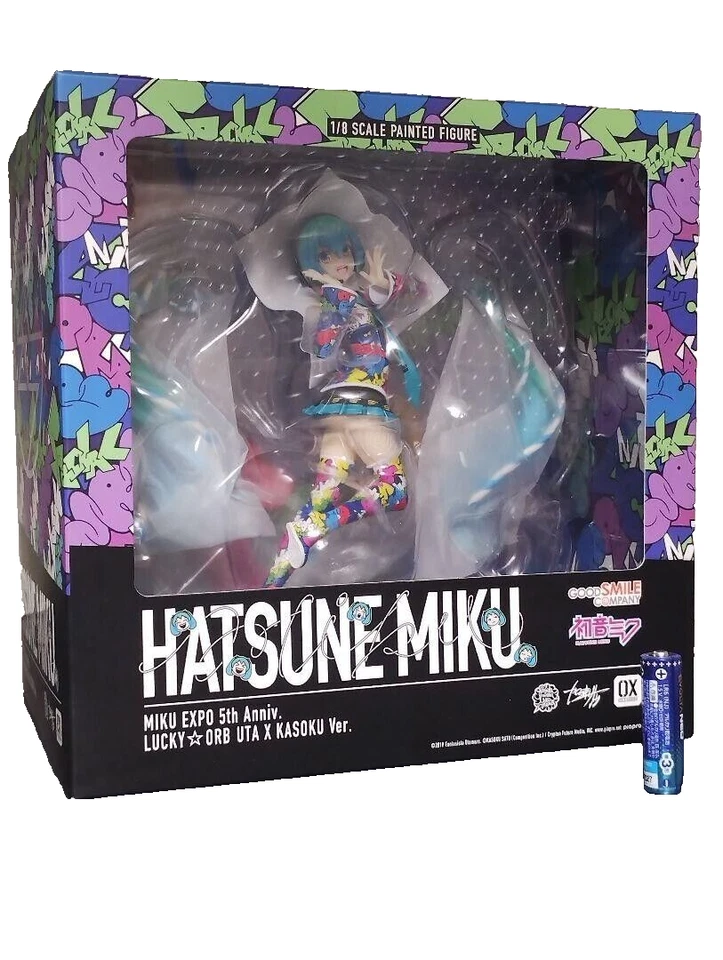 Vocaloid Hatsune Miku MIKU EXPO 5th Anniv. Lucky Orb UTA X KASOKU Ver Used Japan - Image 3 of 4