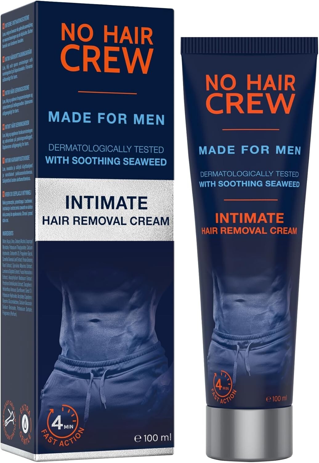 Crème Dépilatoire Intime Homme Peau Sensible flacon 200ml