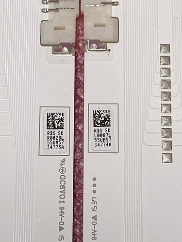 V5EU-550SMA-R1 Da 88 LED Barres LED Pour UE55JS8000, UE55JS9000 " Ref/33 " - Photo 2/6