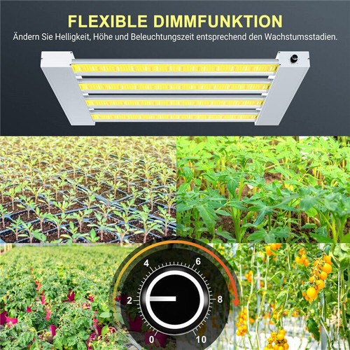 Phlizon Pro-2000 240 W LED Grow Light lampada per piante a spettro completo per tenda 70 x 70 cm - Foto 8 di 12
