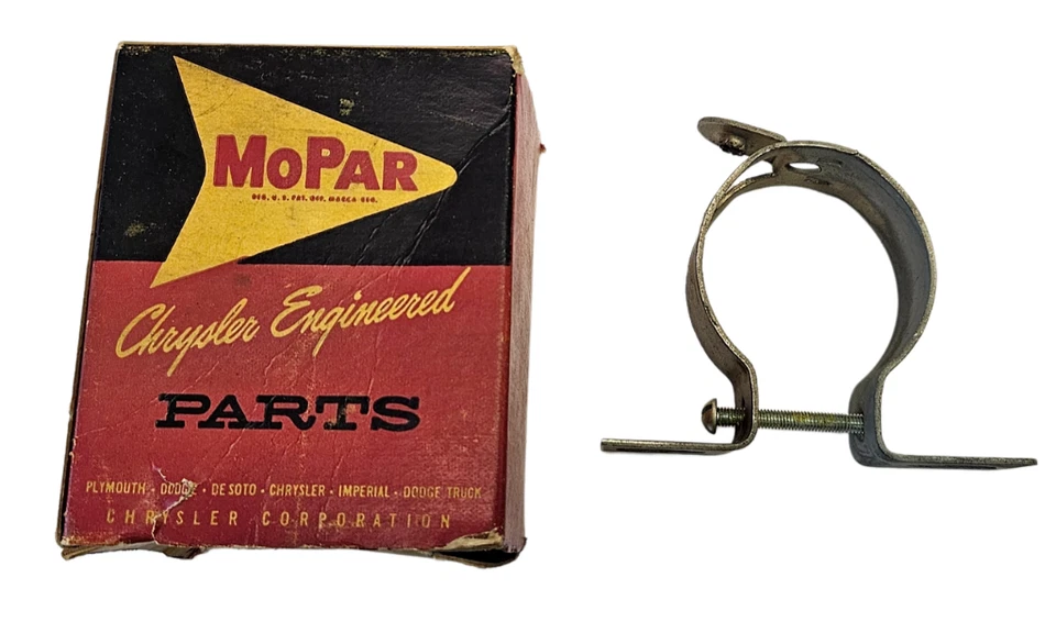 Soporte de montaje de bobina de encendido Plymouth DeSoto Dodge 1956-1974 NOS 1688207 Foto 2 de 4