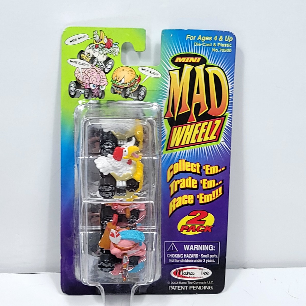 Mini Mad Wheelz Series 1 Cars Early Bird Special And Tee Pee