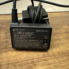 Original Sony RFU-90UC RF Modulator Adapter - Pre-Owned, Handycam Video to TV