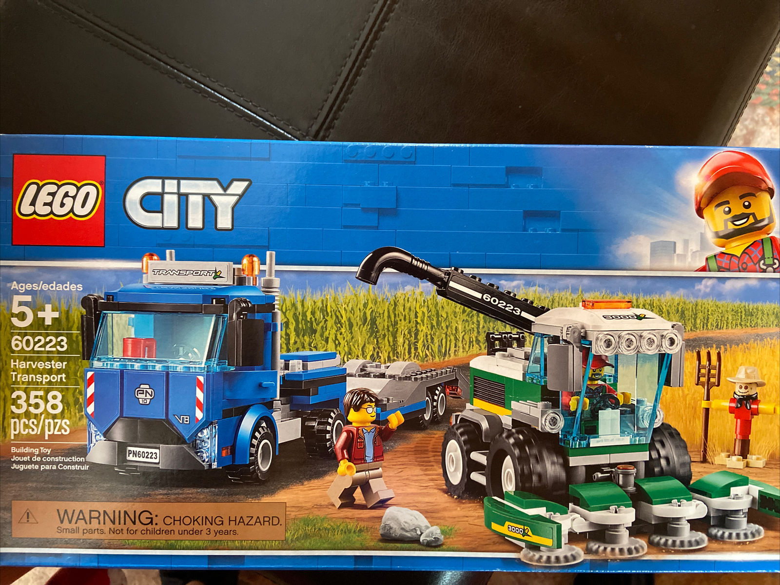 lego combine harvester transport