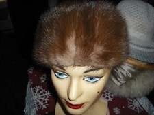 Rita Hayworth Owned Worn 70s Mink Hat Hairstylist Sydney Guilaroff Rita Hayworth Owned Worn 70s Mink Hat Hairstylist Sydney Guilaroff