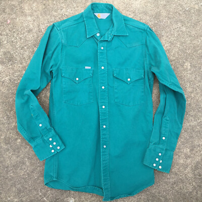 90s USA製 Carhartt ウエスタンシャツ S01 星タグ 緑 XL 90s USA製 Carhartt ウエスタンシャツ S01 星タグ 緑 XL 【公式通販】