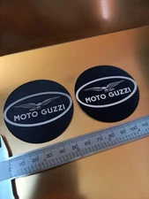 hepco e becker round emblems motorcycle guzzi