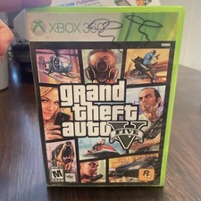 GRAND THEFT AUTO 5 (Microsoft Xbox 360, 2013) Tested Rock Star Games