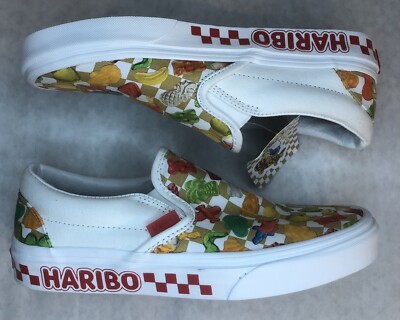 Vans x Haribo Gummy Bear Classic Slip-On Shoes Men's Size 5.5