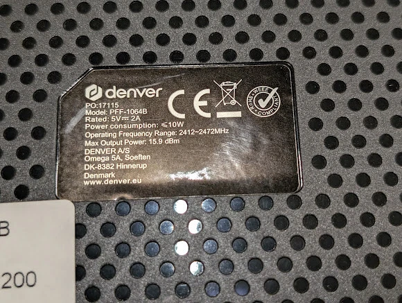 Denver PFF-1064B 10,1" FHD Tablet - Funktionierend, Nur Ladegerät - Bild 3 von 4