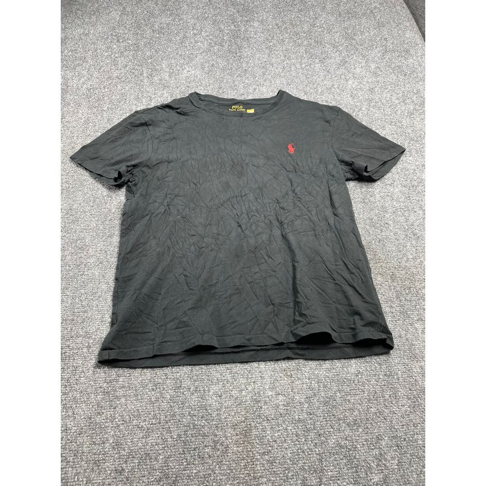 Ralph Lauren Mens Black Short Sleeve Crew Neck T-Shirt Size Medium
