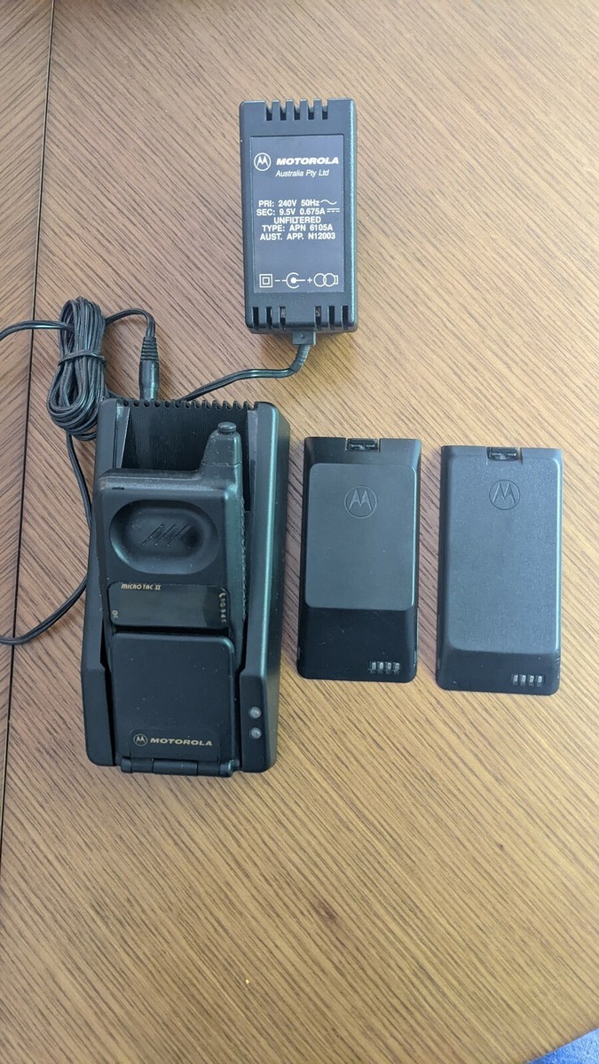Motorola Microtac II Analog Mobile Phone Vintage Retro | eBay