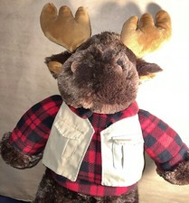 Dan Dee Collectors 25" Moose Cuddly Hunting Classics Plush Stuffed Animal 2016