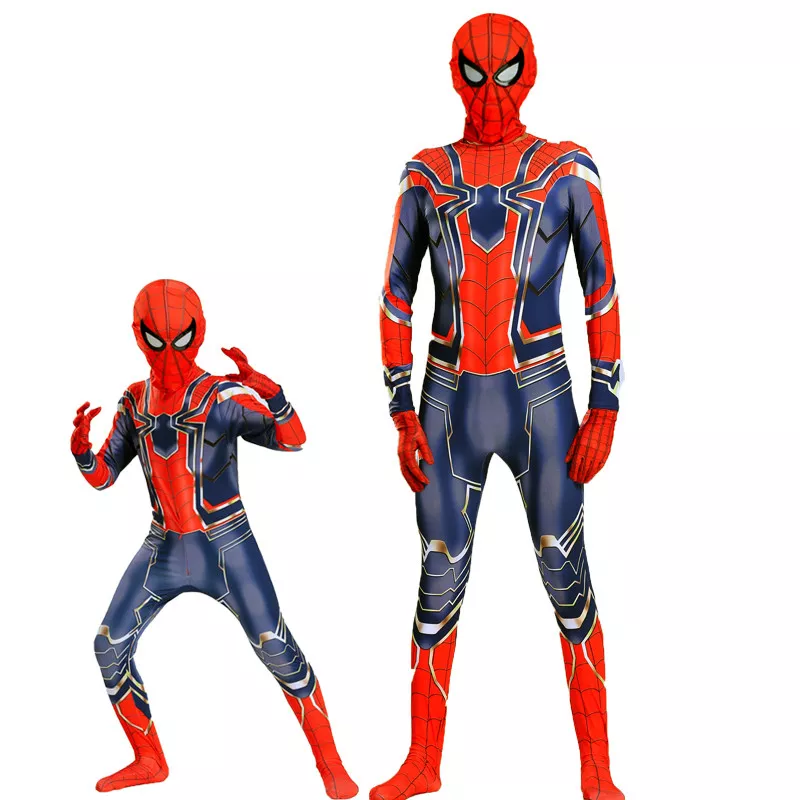 sed compromiso Instalación Iron Spider Spider-Man Cosplay Costume Tight Battle Suit Removable Mask Kids Men | eBay sed compromiso Instalación Iron Spider Spider-Man Cosplay Costume Tight Battle Suit Removable Mask Kids Men | eBay