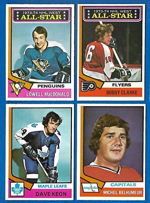 1974-75 OPC 74-75 O PEE CHEE NHL HOCKEY CARD ERROR & WRONG BACK