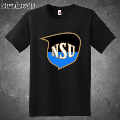NSU Motorcycles Germany Motorrad Men's Black Size S to 5XL