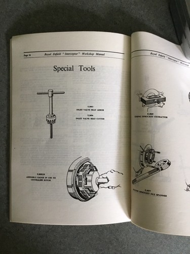 Vintage Royal Enfield 736 cc Interceptor Workshop Maintenance Manual 1965 - Bild 9 von 12