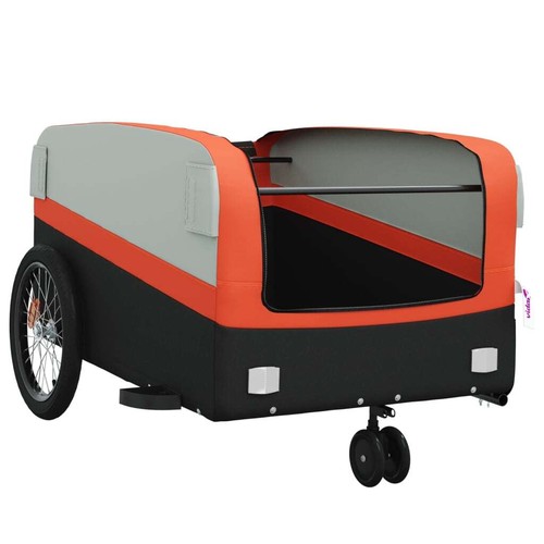 Folding Bicycle Cargo Storage Cart and Luggage Trailer with Hitch a J9Y9 - Picture 4 of 12