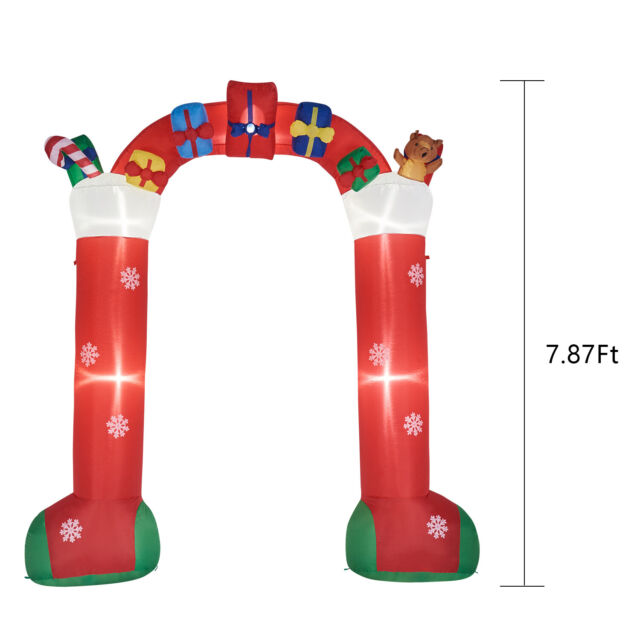 Inflatable Countdown Santa Christmas Decor Yard Electronic Clock Greeter Party For Sale Online Ebay